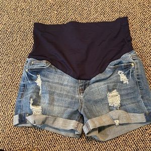 Pinkblush maternity shorts